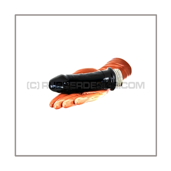 Deluxe gasmask-zipper-hood HR-AF - facesitting-edition - with detachable dildostick and thread-cover - model SIMIAN